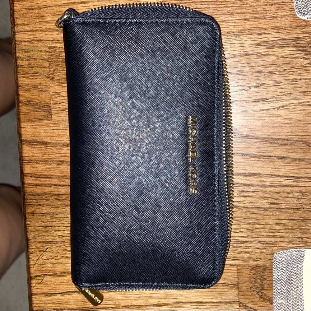 Black MK Wallet